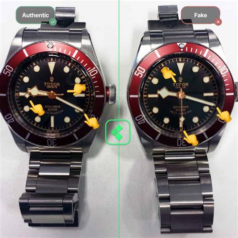 tudor black bay replica vs original|how to spot a fake tudor.